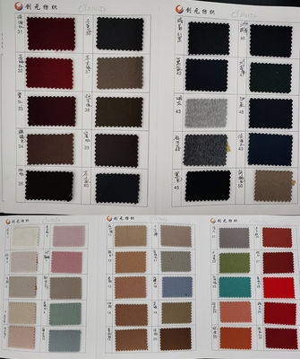 Настройка на заказ Loop Yarn Dyeed Woven Fabric Wool Cotton Polyester Blended Fabric для костюма
